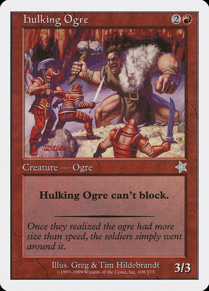 Hulking Ogre [Starter 1999] | PLUS EV GAMES 