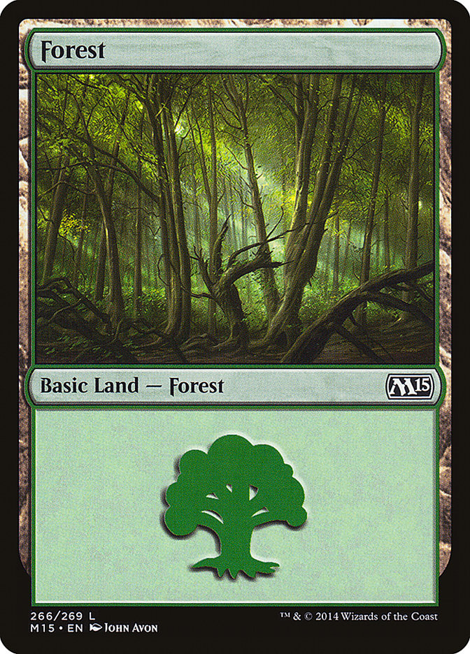 Forest (266) [Magic 2015] | PLUS EV GAMES 