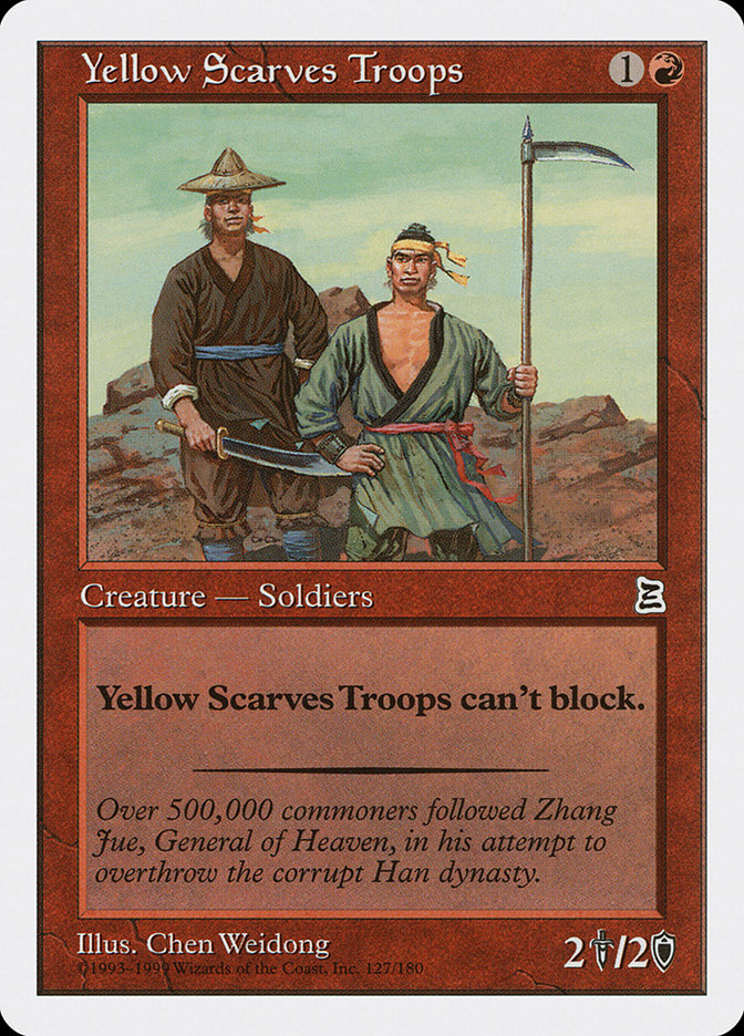 Yellow Scarves Troops [Portal Three Kingdoms] | PLUS EV GAMES 