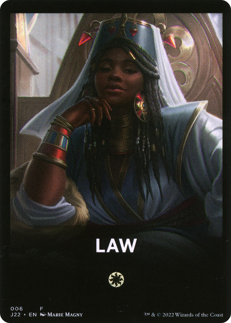 Law Theme Card [Jumpstart 2022 Front Cards] | PLUS EV GAMES 