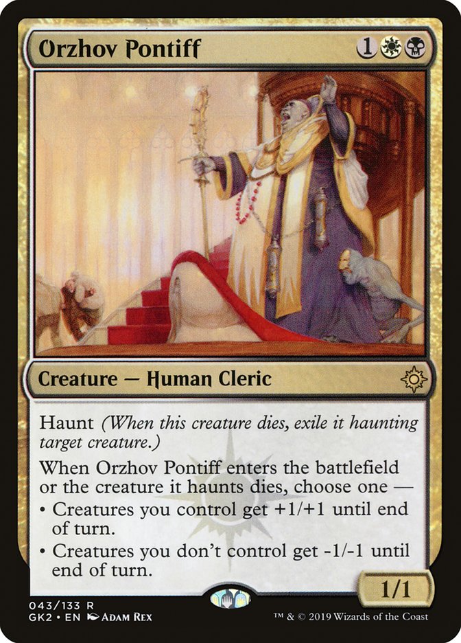 Orzhov Pontiff [Ravnica Allegiance Guild Kit] | PLUS EV GAMES 