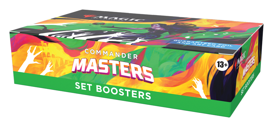 Commander Masters - Set Booster Box PLUS EV GAMES Commander Masters - Set Booster Box PLUS EV GAMES