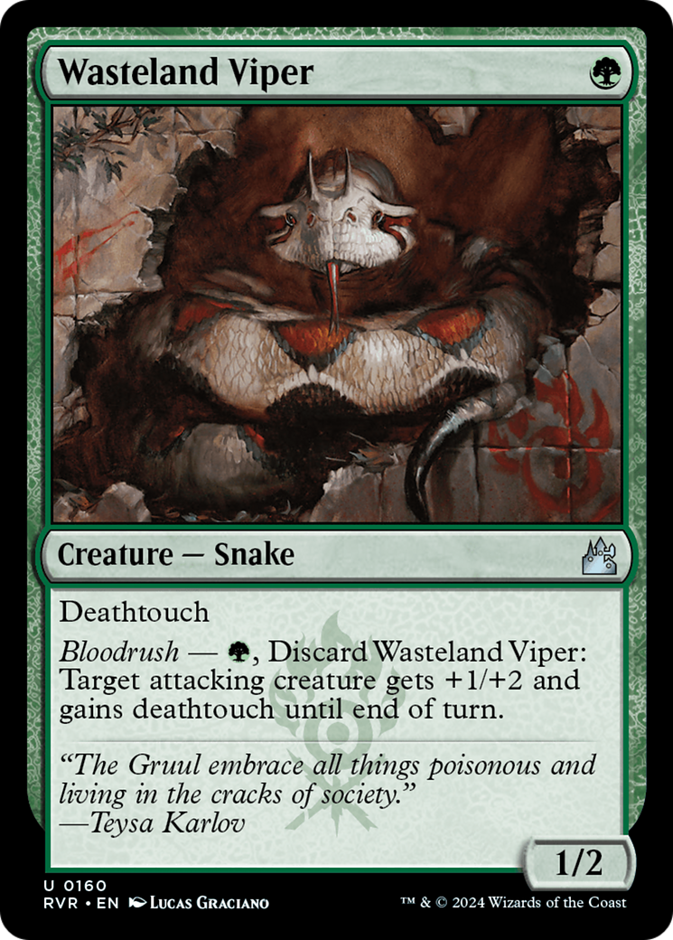 Wasteland Viper [Ravnica Remastered] | PLUS EV GAMES 