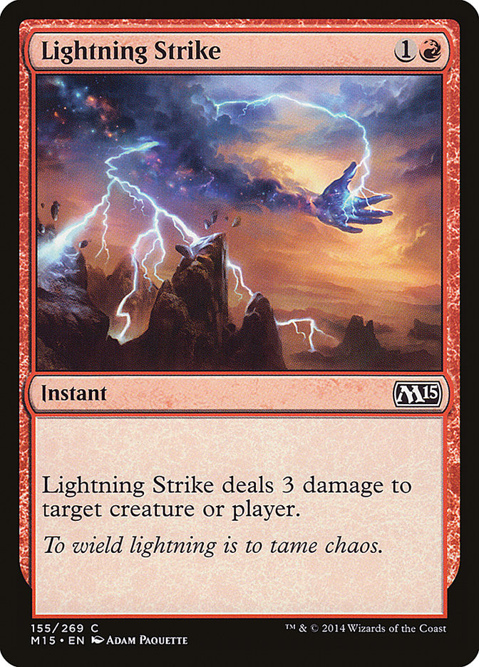 Lightning Strike [Magic 2015] | PLUS EV GAMES 