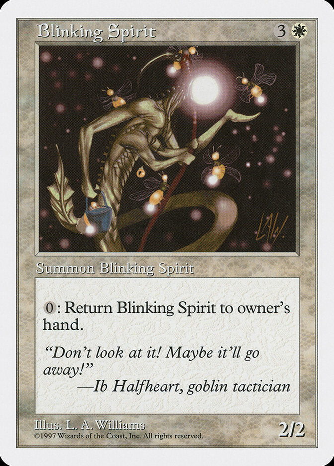 Blinking Spirit [Fifth Edition] | PLUS EV GAMES 