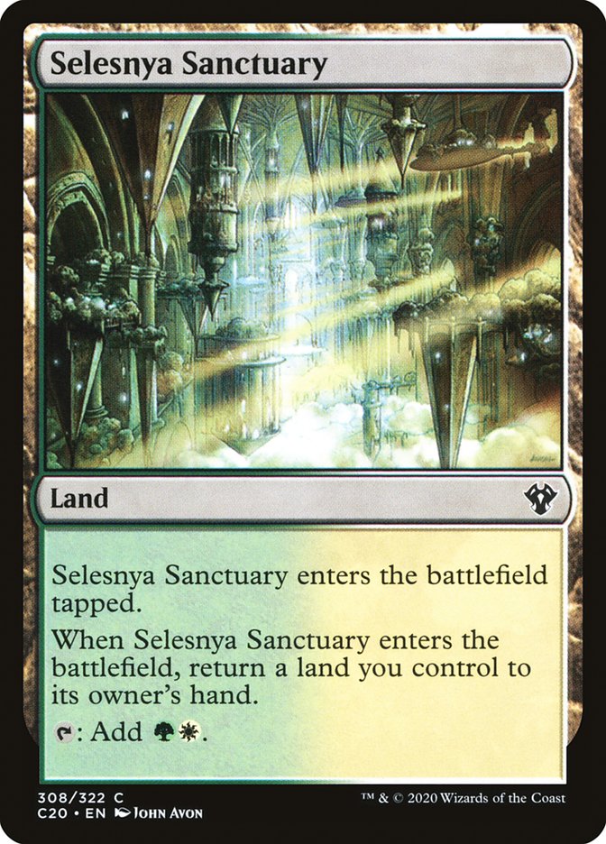 Selesnya Sanctuary [Commander 2020] | PLUS EV GAMES 