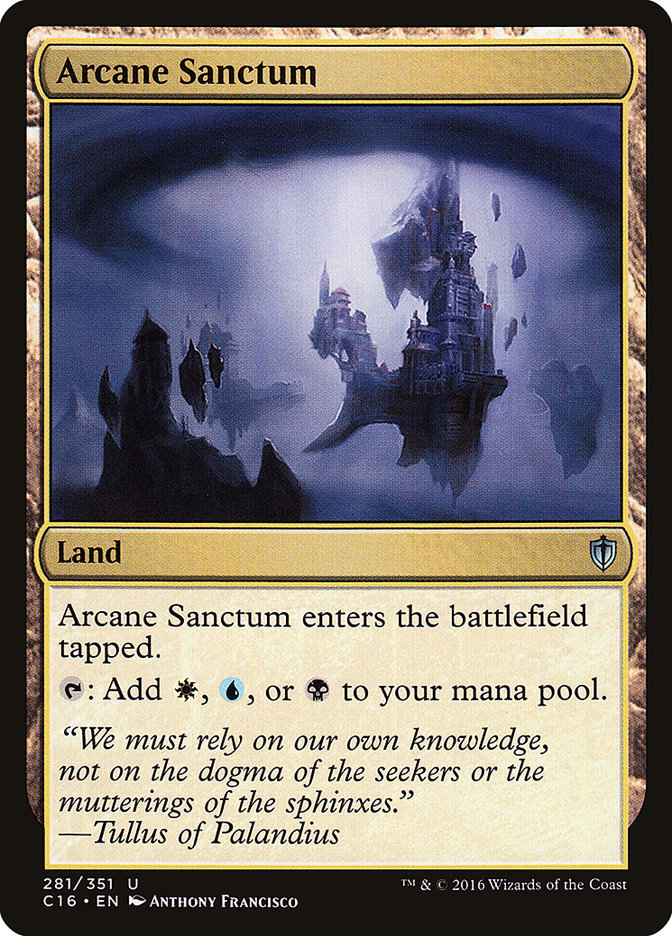 Arcane Sanctum [Commander 2016] | PLUS EV GAMES 