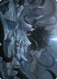 Icebreaker Kraken Art Card [Kaldheim: Art Series] | PLUS EV GAMES 