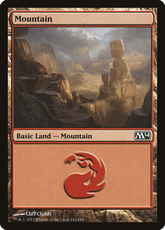 Mountain (242) [Magic 2014] | PLUS EV GAMES 