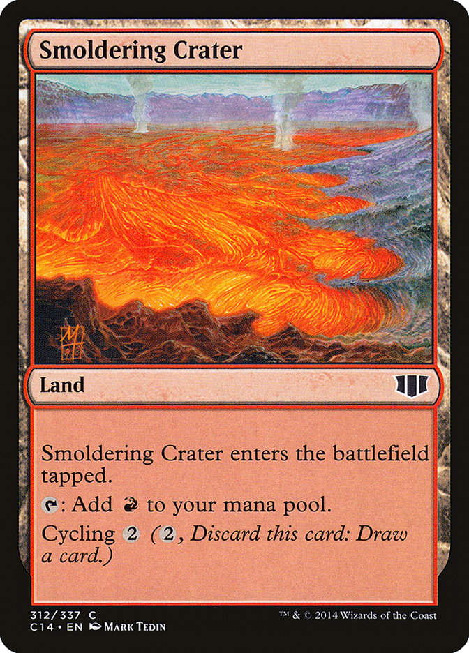 Smoldering Crater [Commander 2014] | PLUS EV GAMES 