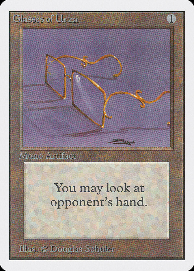 Glasses of Urza [Unlimited Edition] | PLUS EV GAMES 