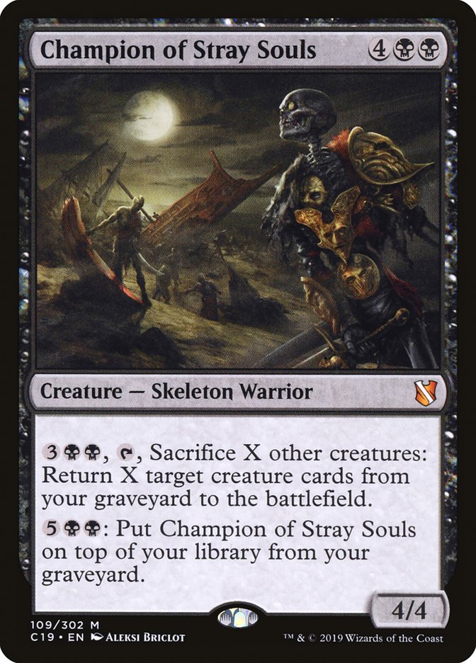 Champion of Stray Souls [Commander 2019] | PLUS EV GAMES 