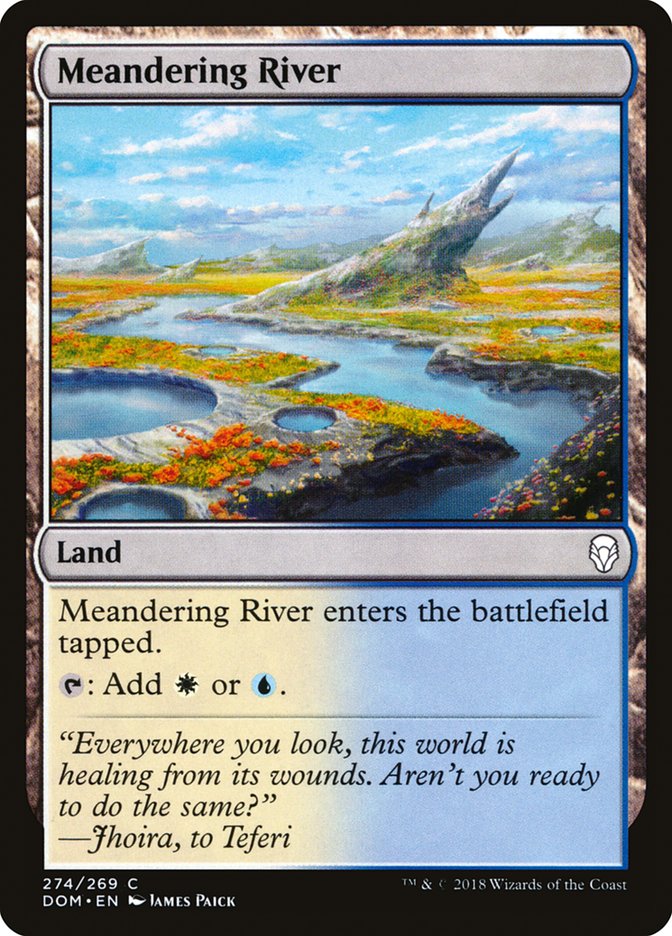 Meandering River [Dominaria] | PLUS EV GAMES 