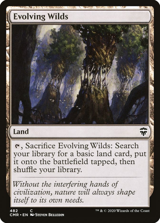 Evolving Wilds [Commander Legends] | PLUS EV GAMES 