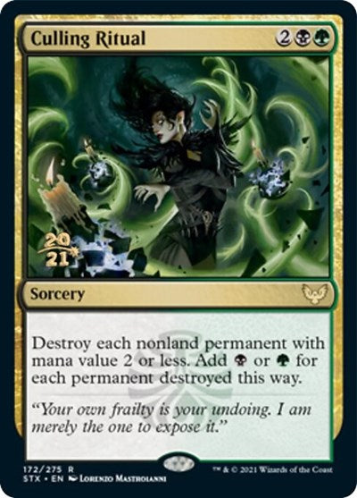 Culling Ritual [Strixhaven: School of Mages Prerelease Promos] | PLUS EV GAMES 