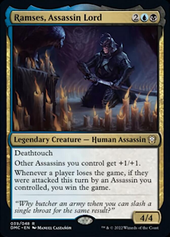 Ramses, Assassin Lord [Dominaria United Commander] | PLUS EV GAMES 