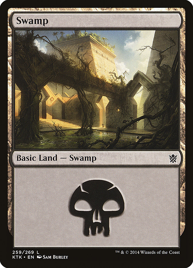 Swamp (259) [Khans of Tarkir] | PLUS EV GAMES 