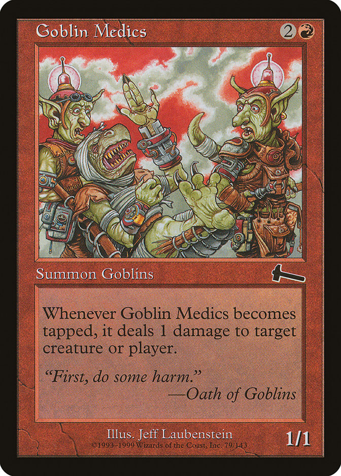 Goblin Medics [Urza's Legacy] | PLUS EV GAMES 