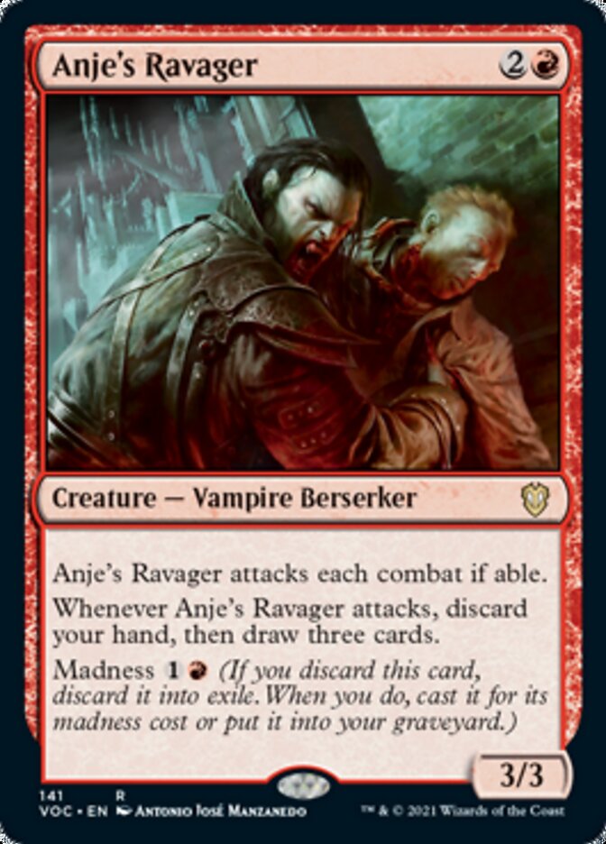 Anje's Ravager [Innistrad: Crimson Vow Commander] | PLUS EV GAMES 