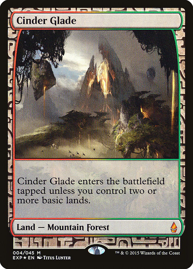 Cinder Glade [Zendikar Expeditions] | PLUS EV GAMES 