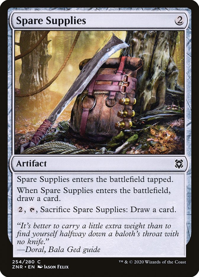 Spare Supplies [Zendikar Rising] | PLUS EV GAMES 