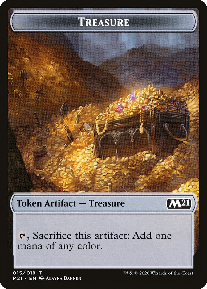 Treasure [Core Set 2021 Tokens] | PLUS EV GAMES 