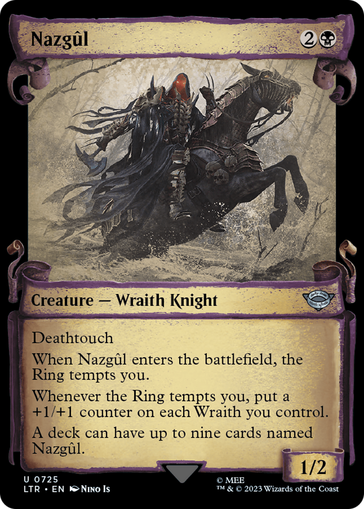 Nazgul (0725) [The Lord of the Rings: Tales of Middle-Earth Showcase Scrolls] | PLUS EV GAMES 