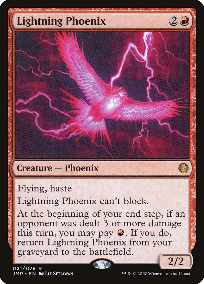 Lightning Phoenix [Jumpstart] | PLUS EV GAMES 