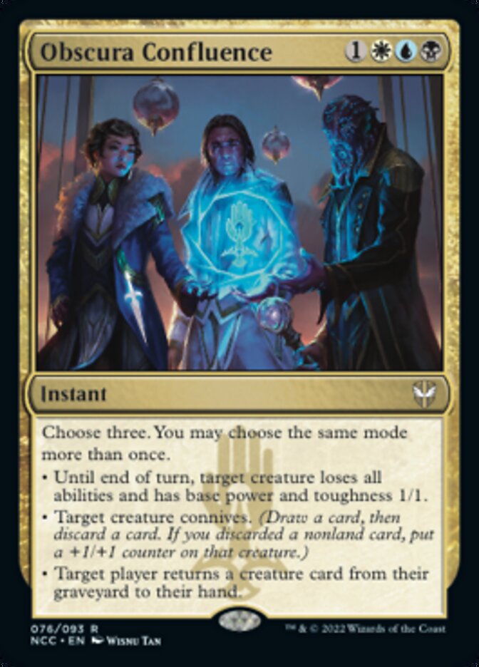 Obscura Confluence [Streets of New Capenna Commander] | PLUS EV GAMES 