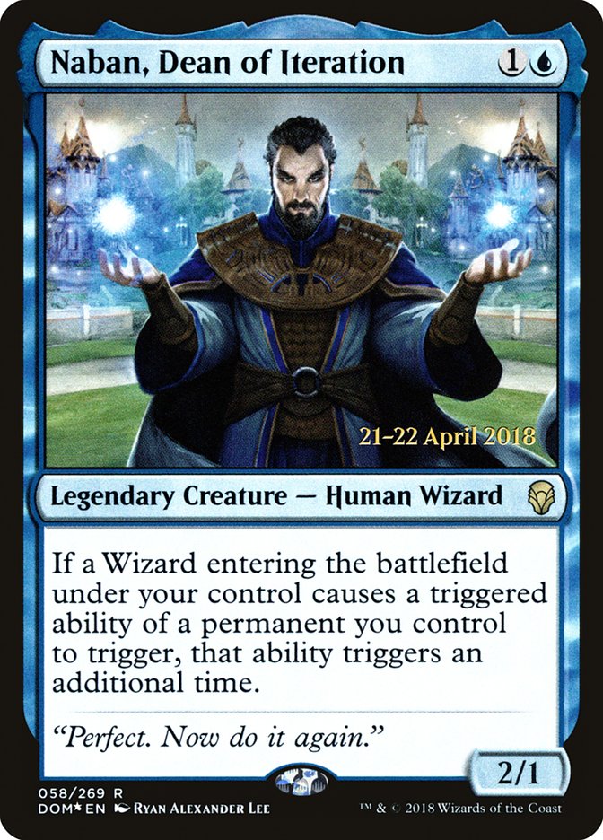 Naban, Dean of Iteration  [Dominaria Prerelease Promos] | PLUS EV GAMES 