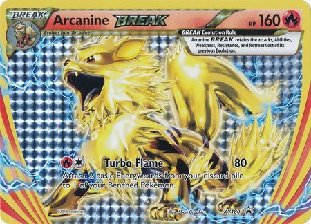 Arcanine BREAK (XY180) (Jumbo Card) [XY: Black Star Promos] | PLUS EV GAMES 