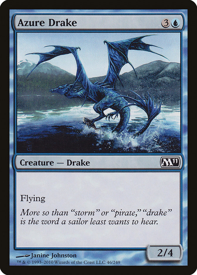 Azure Drake [Magic 2011] | PLUS EV GAMES 