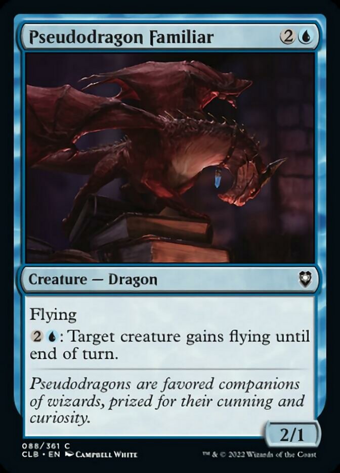 Pseudodragon Familiar [Commander Legends: Battle for Baldur's Gate] | PLUS EV GAMES 