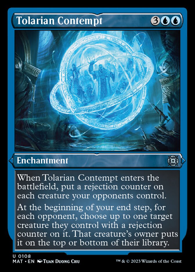 Tolarian Contempt (Foil Etched) [March of the Machine: The Aftermath] | PLUS EV GAMES 