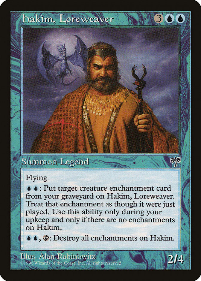 Hakim, Loreweaver [Mirage] | PLUS EV GAMES 