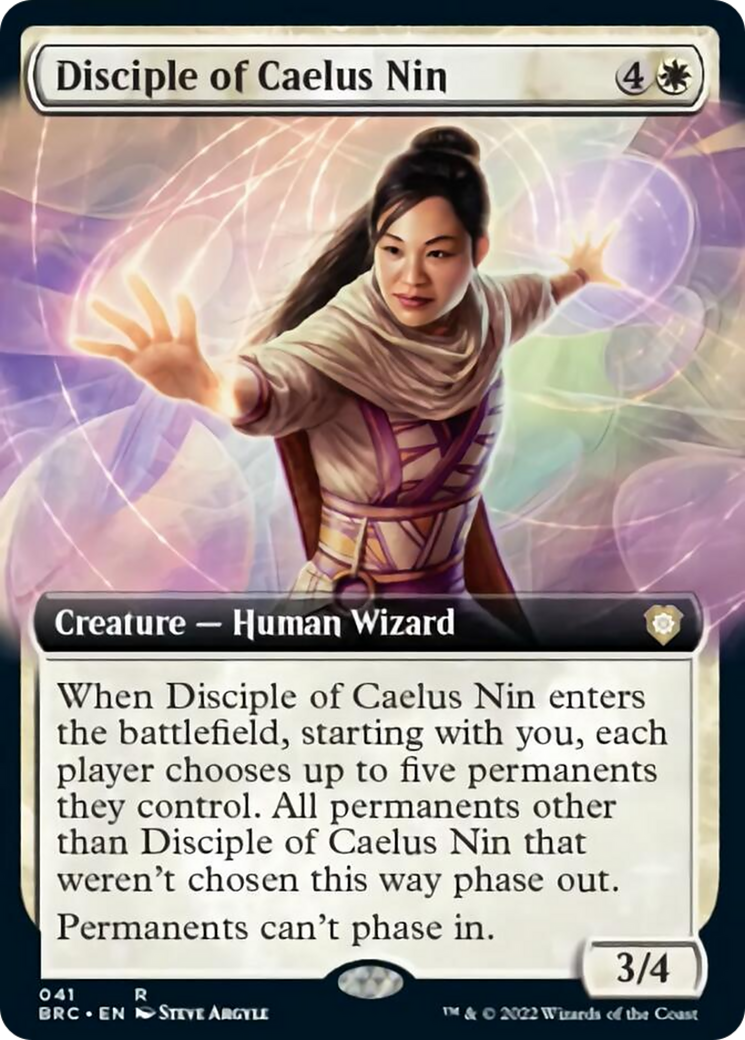 Disciple of Caelus Nin (Extended Art) [The Brothers' War Commander] | PLUS EV GAMES 