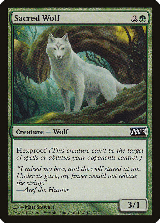 Sacred Wolf [Magic 2012] | PLUS EV GAMES 