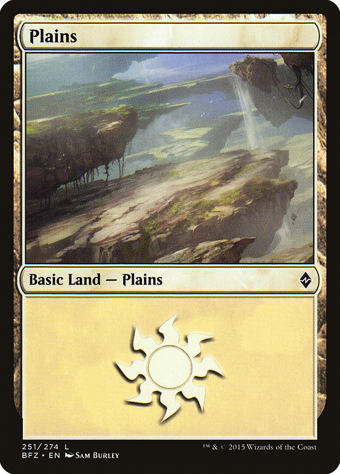 Plains (251a) [Battle for Zendikar] | PLUS EV GAMES 