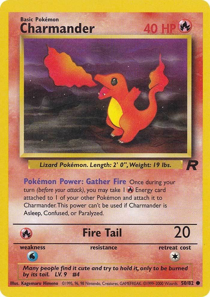 Charmander (50/82) [Team Rocket]