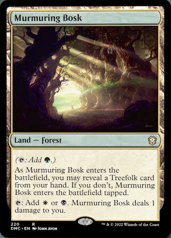 Murmuring Bosk [Dominaria United Commander] | PLUS EV GAMES 