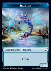 Illusion // Plant Token [Commander Legends Tokens] | PLUS EV GAMES 