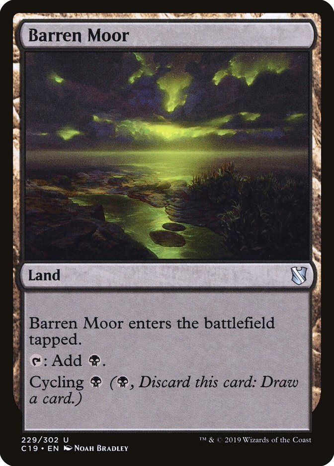 Barren Moor [Commander 2019] | PLUS EV GAMES 