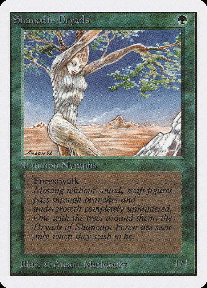 Shanodin Dryads [Unlimited Edition] | PLUS EV GAMES 