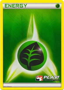 Grass Energy (2011 Play Pokemon Promo) [League & Championship Cards] | PLUS EV GAMES 