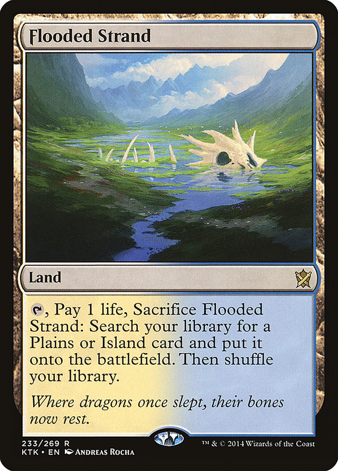 Flooded Strand [Khans of Tarkir] | PLUS EV GAMES 