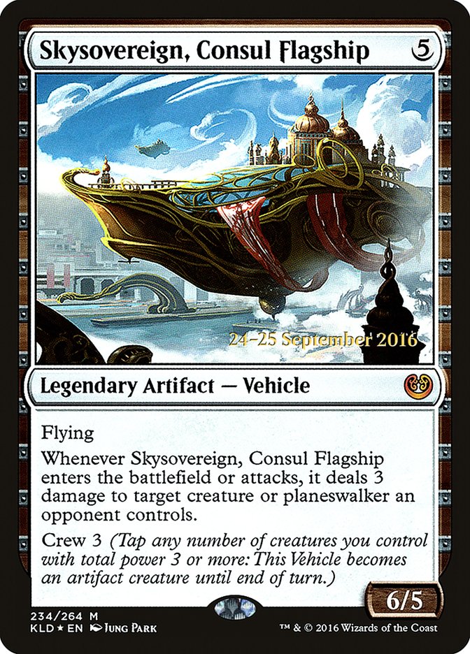 Skysovereign, Consul Flagship  [Kaladesh Prerelease Promos] | PLUS EV GAMES 