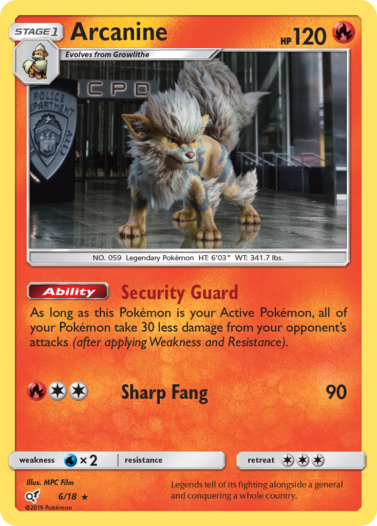 Arcanine [Detective Pikachu]