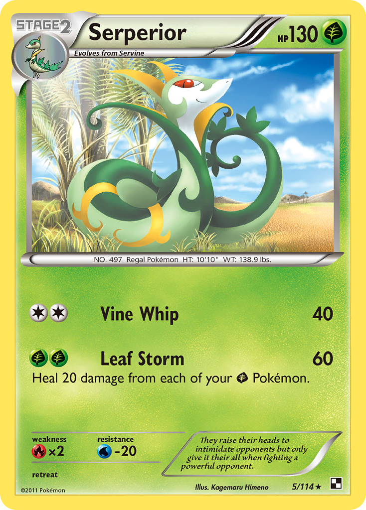 Serperior [Black & White]