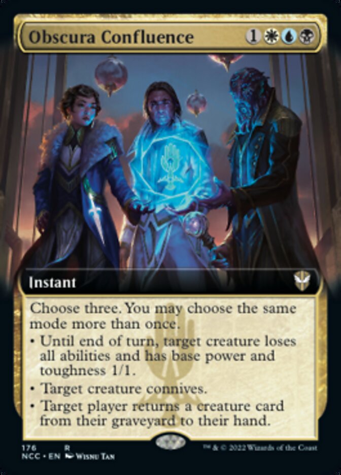 Obscura Confluence (Extended Art) [Streets of New Capenna Commander] | PLUS EV GAMES 
