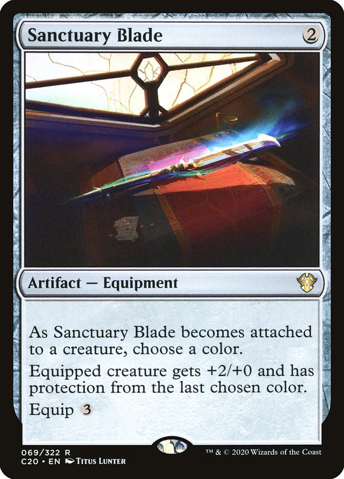 Sanctuary Blade [Commander 2020] | PLUS EV GAMES 